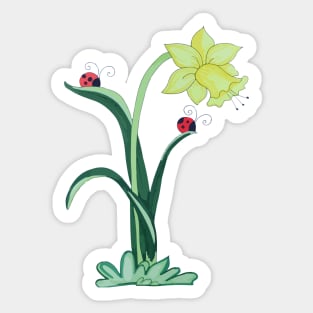 Flower Sticker